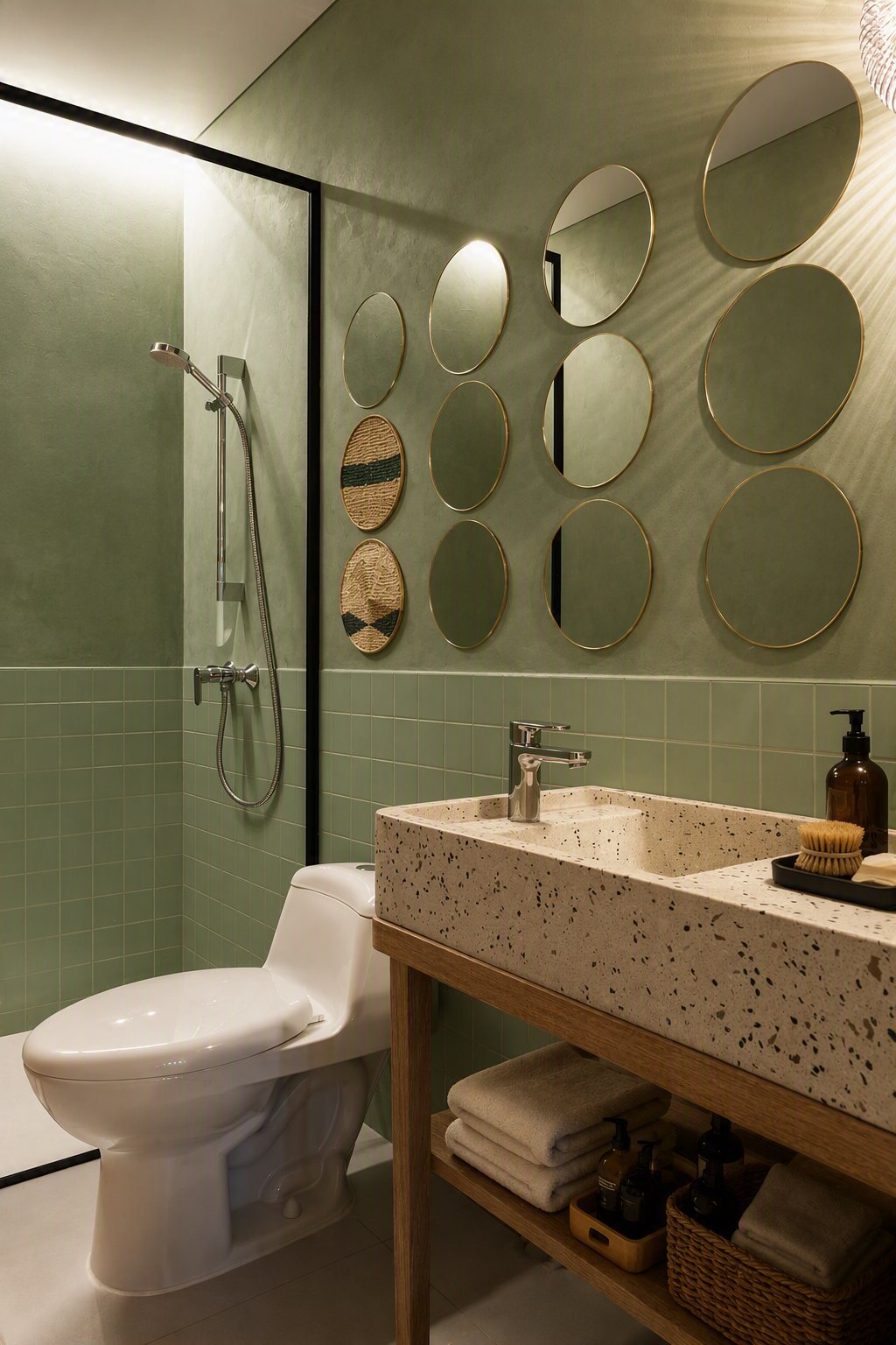 Baños como pequeñas estancias spa.